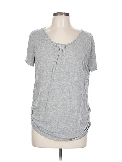 Pre-owned Ekouaer Short Sleeve T-shirt In Gray