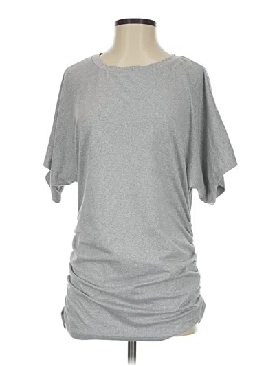 Pre-owned Ekouaer Short Sleeve T-shirt In Gray