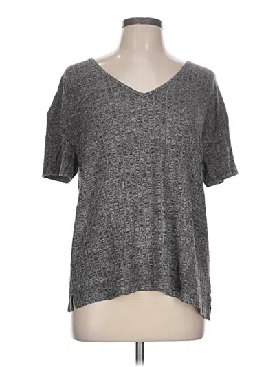 Pre-owned Ekouaer Short Sleeve T-shirt In Gray