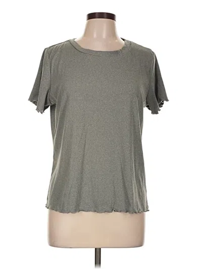 Pre-owned Ekouaer Short Sleeve T-shirt In Gray