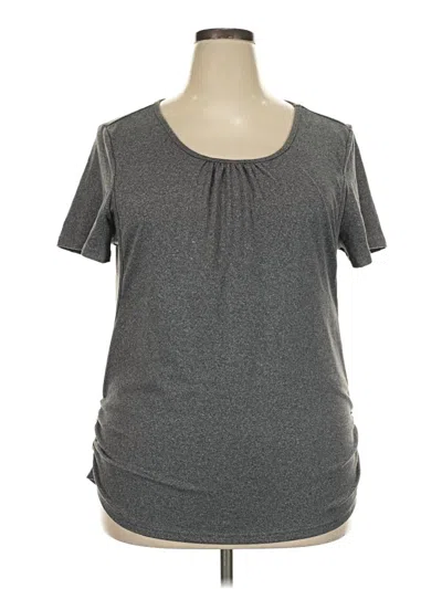 Pre-owned Ekouaer Short Sleeve T-shirt In Gray