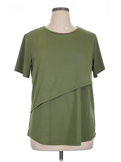 Pre-owned Ekouaer Short Sleeve T-shirt In Green