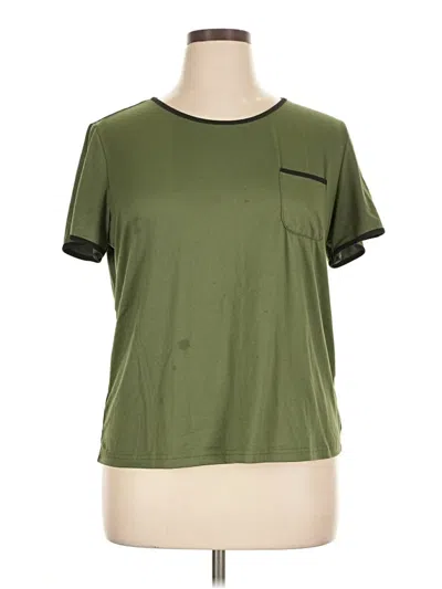 Pre-owned Ekouaer Short Sleeve T-shirt In Green