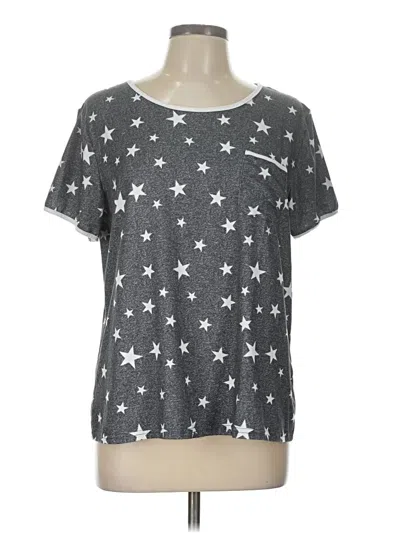 Pre-owned Ekouaer Short Sleeve T-shirt In Silver