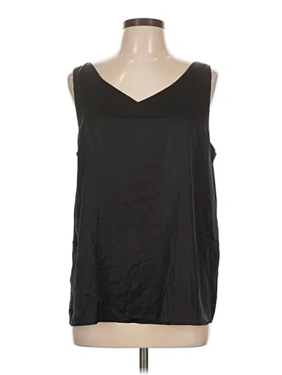 Pre-owned Ekouaer Sleeveless Blouse In Black