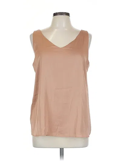 Pre-owned Ekouaer Sleeveless Blouse In Brown