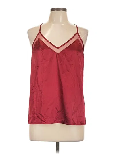 Pre-owned Ekouaer Sleeveless Blouse In Burgundy