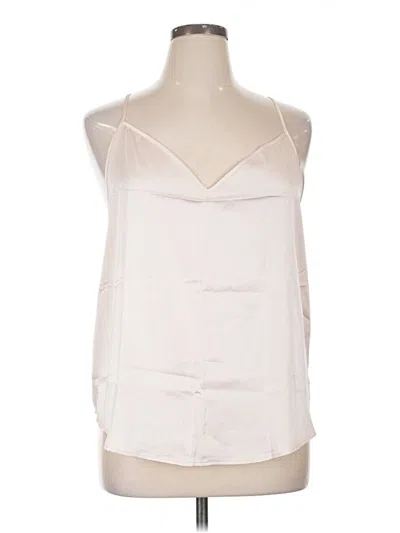 Pre-owned Ekouaer Sleeveless Blouse In Ivory