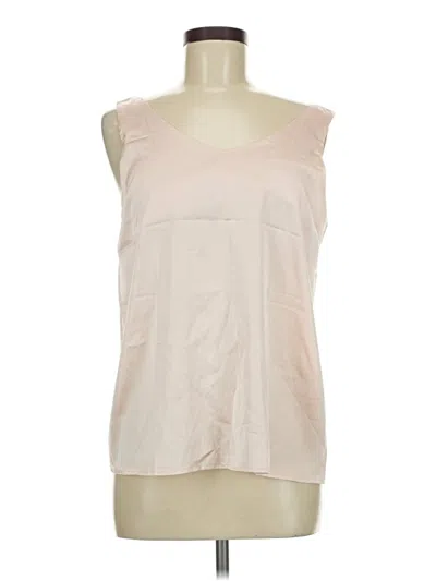 Pre-owned Ekouaer Sleeveless Blouse In Ivory