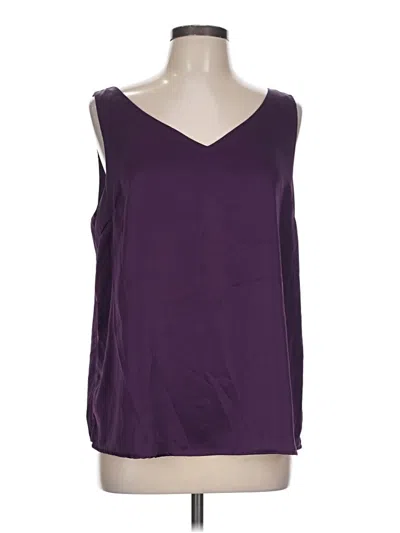Pre-owned Ekouaer Sleeveless Blouse In Purple