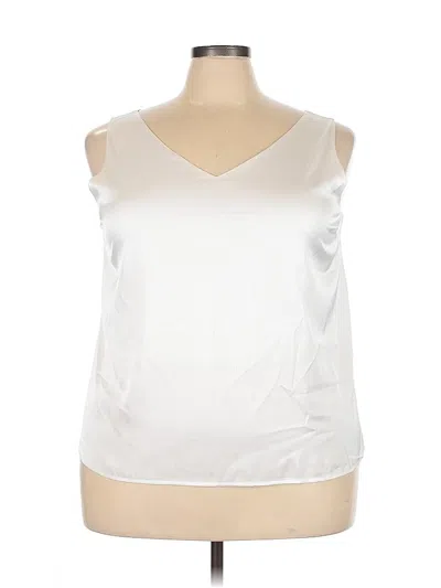 Pre-owned Ekouaer Sleeveless Blouse In Silver