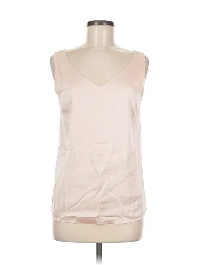 Pre-owned Ekouaer Sleeveless Blouse In White