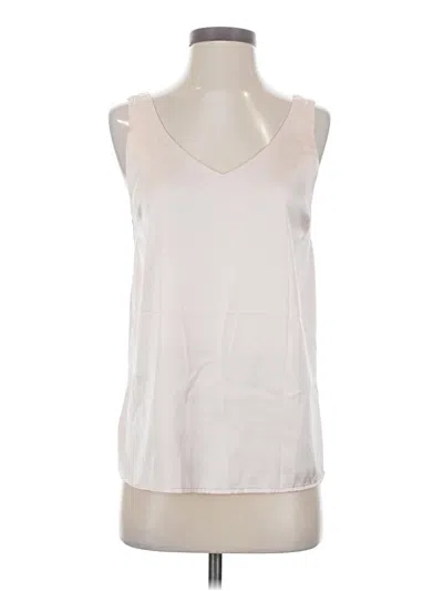 Pre-owned Ekouaer Sleeveless Blouse In White