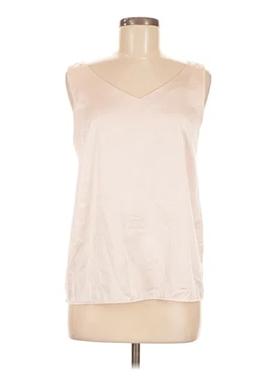 Pre-owned Ekouaer Sleeveless Blouse In White