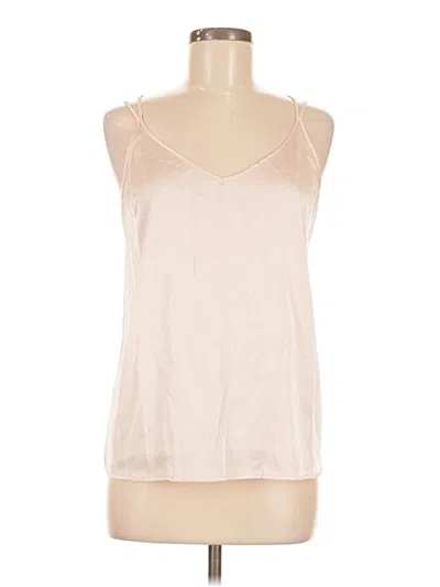 Pre-owned Ekouaer Sleeveless Blouse In White