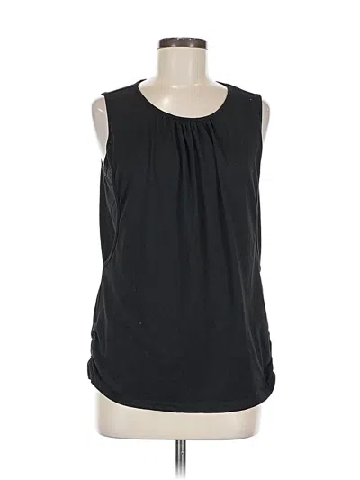 Pre-owned Ekouaer Sleeveless T-shirt In Black