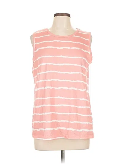 Pre-owned Ekouaer Sleeveless T-shirt In Pink