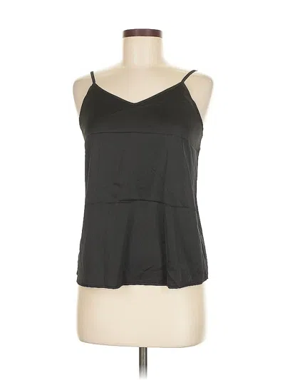 Pre-owned Ekouaer Sleeveless Top Black Halter Neckline Tops
