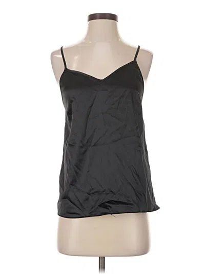 Pre-owned Ekouaer Sleeveless Top Black Halter Neckline Tops