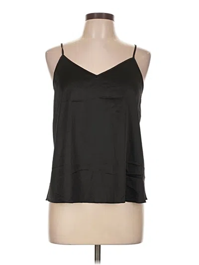 Pre-owned Ekouaer Sleeveless Top Black Sweetheart Neckline Tops