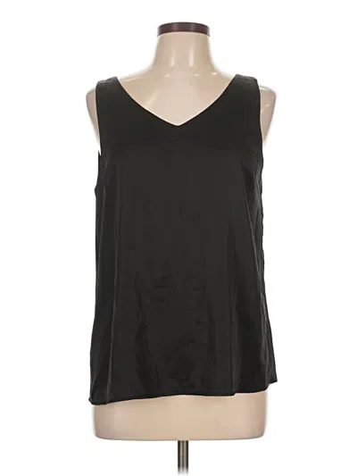 Pre-owned Ekouaer Sleeveless Top Black V-neck Tops