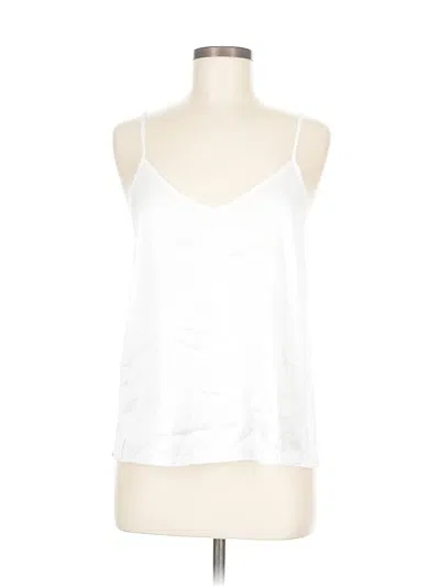 Pre-owned Ekouaer Sleeveless Top White V-neck Tops