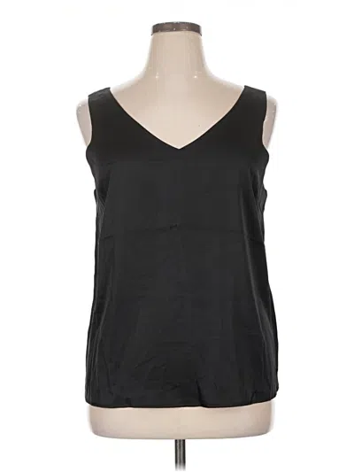 Pre-owned Ekouaer Sleeveless T-shirt In Black