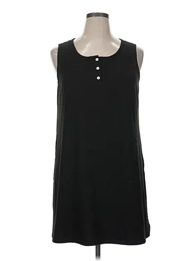 Pre-owned Ekouaer Sleeveless T-shirt In Black