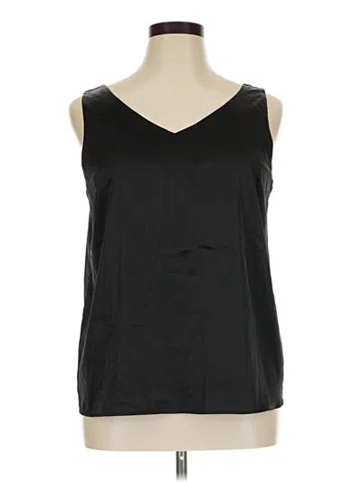 Pre-owned Ekouaer Sleeveless T-shirt In Black