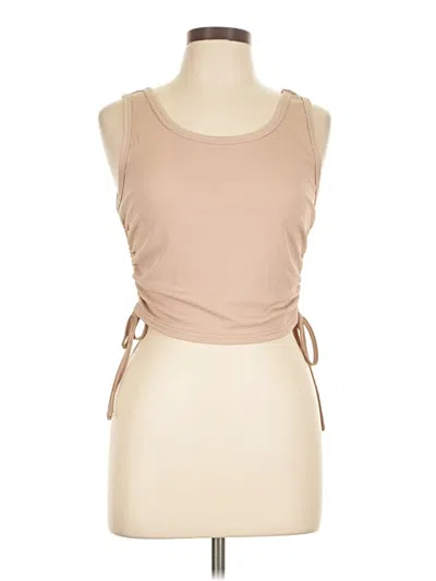 Pre-owned Ekouaer Sleeveless T-shirt In Brown