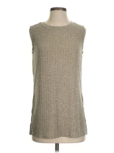 Pre-owned Ekouaer Sleeveless T-shirt In Brown