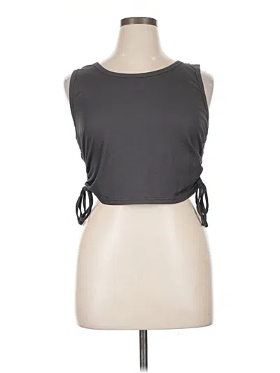 Pre-owned Ekouaer Sleeveless T-shirt In Gray