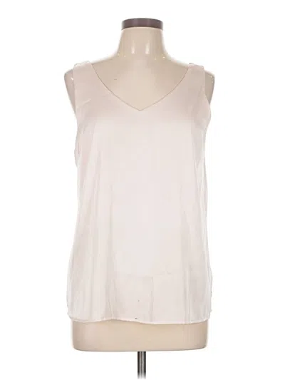 Pre-owned Ekouaer Sleeveless T-shirt In Ivory
