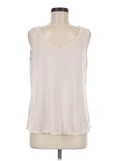 Pre-owned Ekouaer Sleeveless T-shirt In Ivory