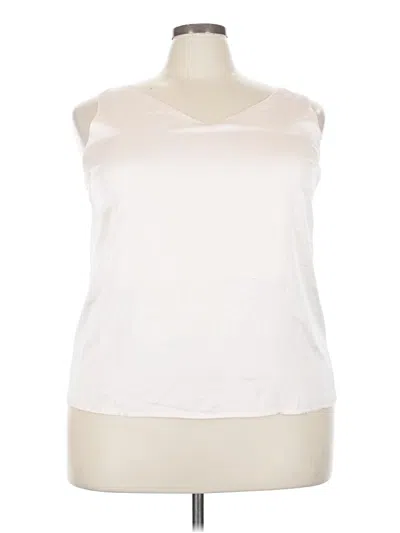 Pre-owned Ekouaer Sleeveless T-shirt In White