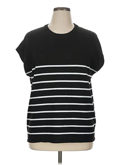 Pre-owned Ekouaer Sweater Vest In Black