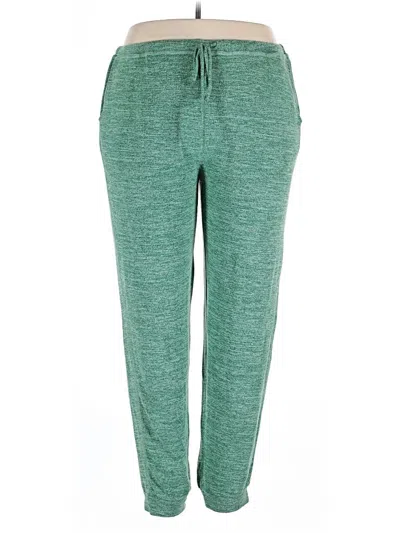 Pre-owned Ekouaer Sweatpants In Green