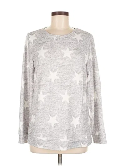 Pre-owned Ekouaer Sweatshirt In Silver
