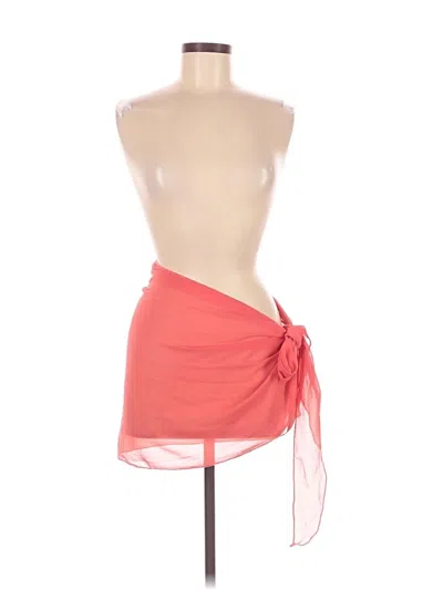 Pre-owned Ekouaer Swimsuit Cover Up In Pink