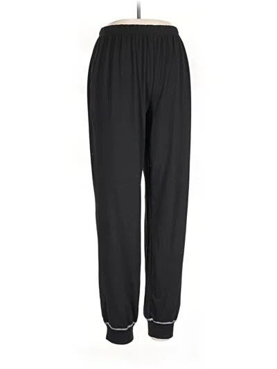 Pre-owned Ekouaer Track Pants In Black