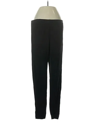 Pre-owned Ekouaer Track Pants In Black