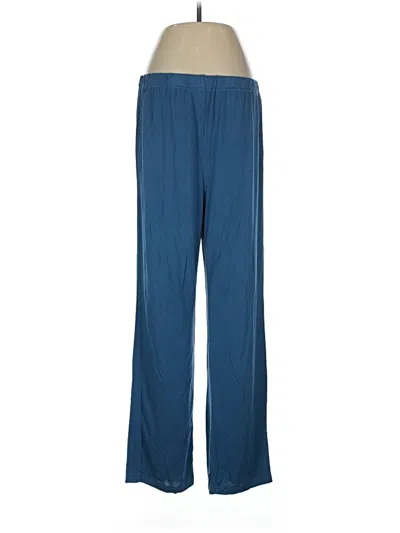 Pre-owned Ekouaer Track Pants In Blue