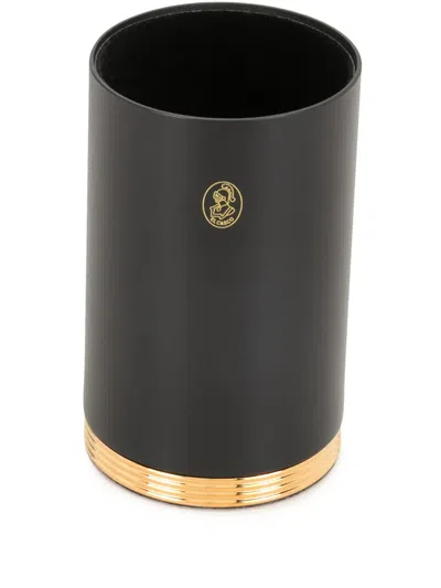 El Casco 23kt Gold Pencil Pot In Black