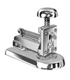 El Casco Chrome Desk Stapler In Silver
