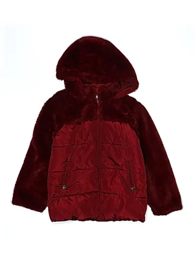 Pre-owned El Corte Ingles Kids' Jacket In Burgundy