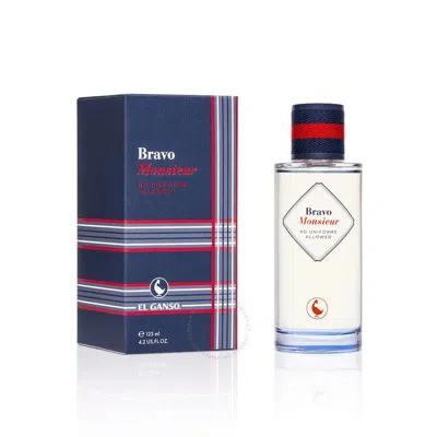 El Ganso Men's Bravo Monsieur No Uniforms Allowed Edt 2.5 oz Fragrances 8434853000078 In White
