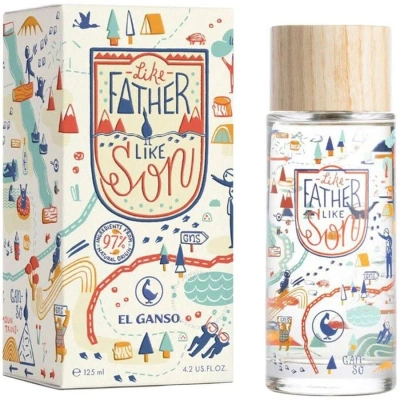 El Ganso Men's Like Father Like Son Edt Spray 4.2 oz Fragrances 8434853002201 In Orange