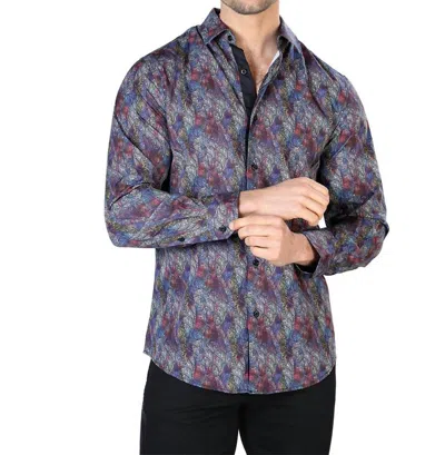 El Senor De Los Cielos Casual Long Sleeve Shirt In Multicolor