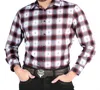 El Senor De Los Cielos El General Casual Long Sleeve Shirt In Black/red In Multi