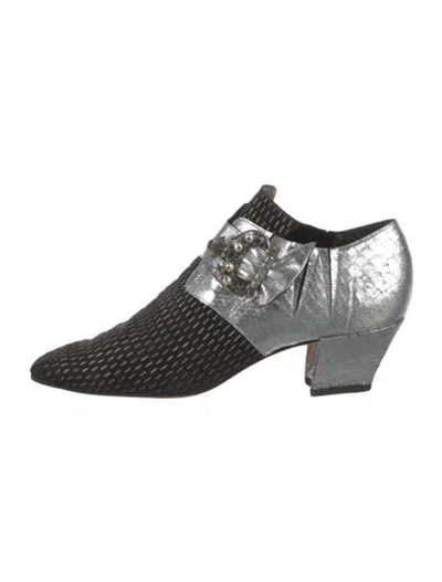 Pre-owned El Vaquero Leather Pumps In Silver